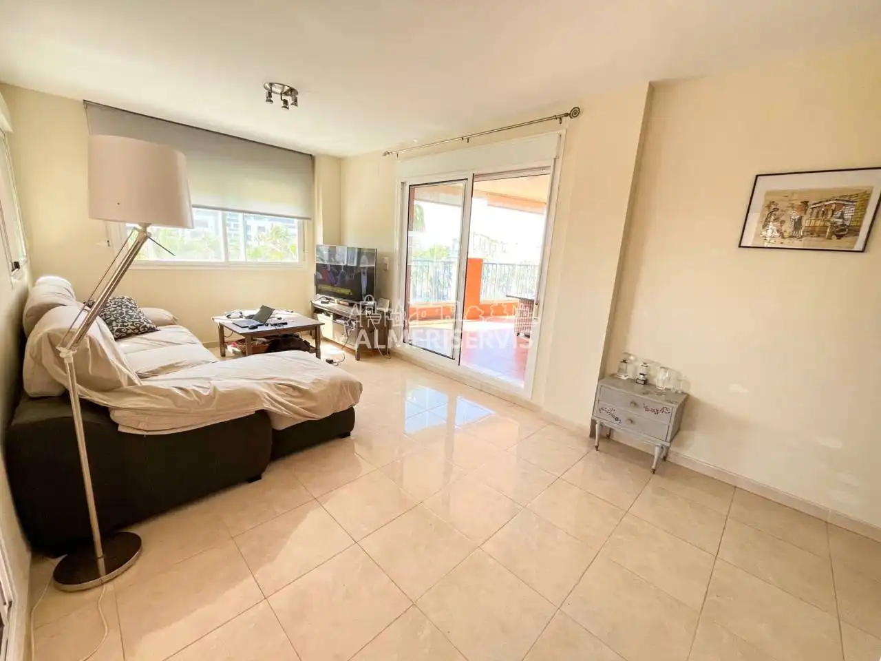 Sala de estar de Piso en venta en El Ejido con Aire acondicionado, Terraza y Trastero