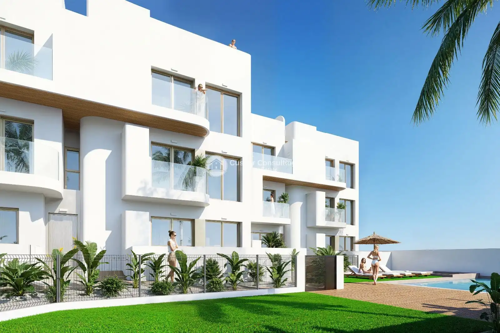 Mini appartamento con piscina in vendita a Las Lomas de Rame - Bahía Bella, imagen 2