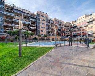 Exterior view of Duplex for sale in Getafe  with Air Conditioner, Heating and Private garden