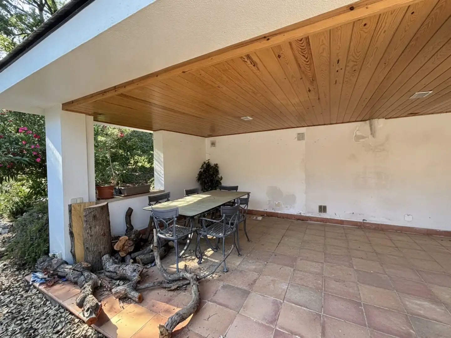 Terraza de Casa o chalet en venta en Sant Feliu de Codines con Calefacción, Jardín privado y Parquet