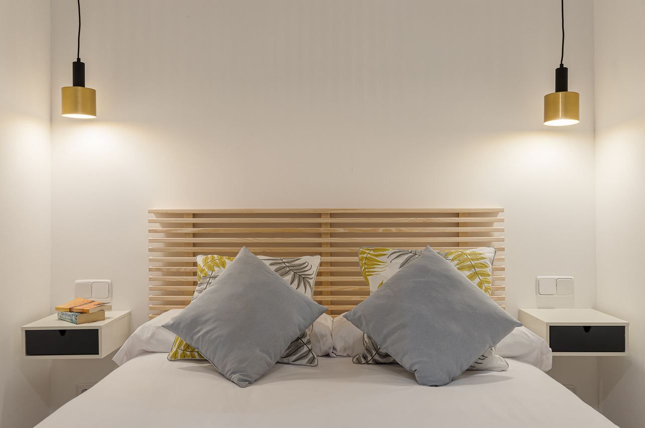 Bedroom of Flat to rent in  Madrid Capital  with Air Conditioner, Furnished and Pets allowed