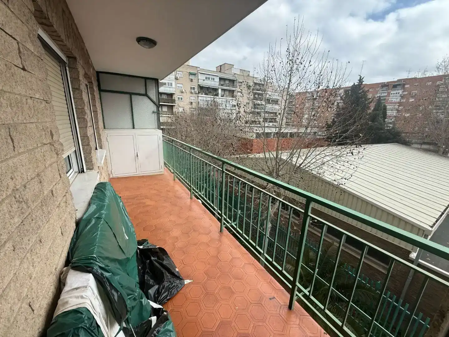 Balcony of Flat for share in Madrid  with Furnished and Balcony