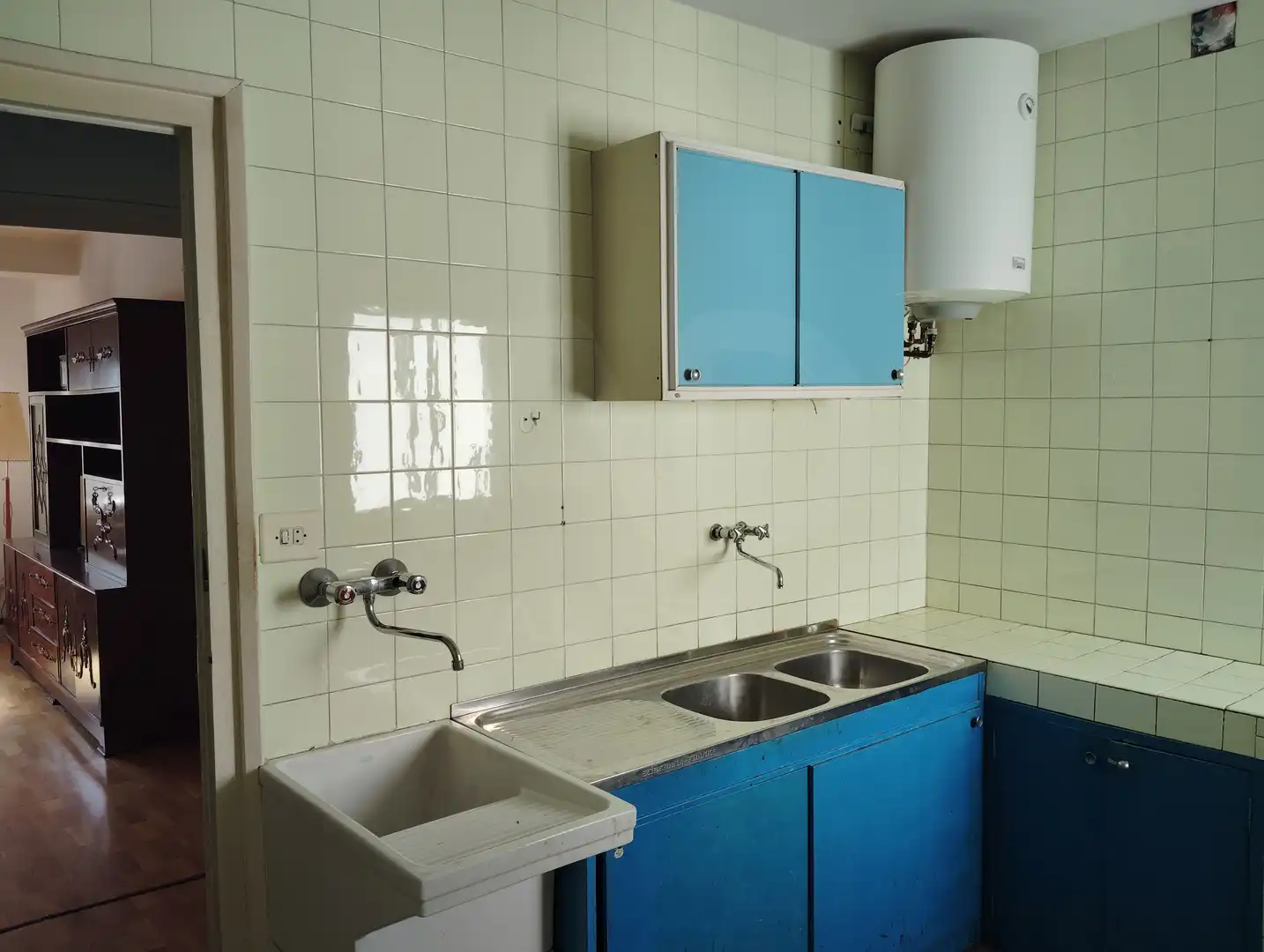 Kitchen of Flat for sale in Casco Urbano