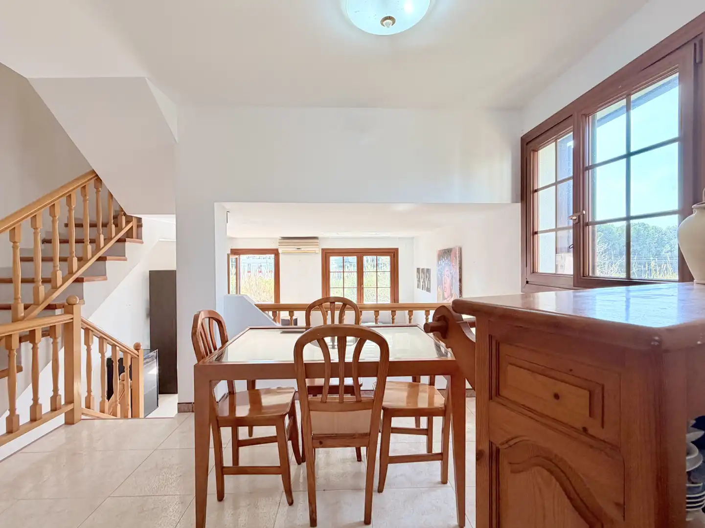Dining room of Detached homes for sale in El Vendrell  with Air Conditioner, Heating and Terrace