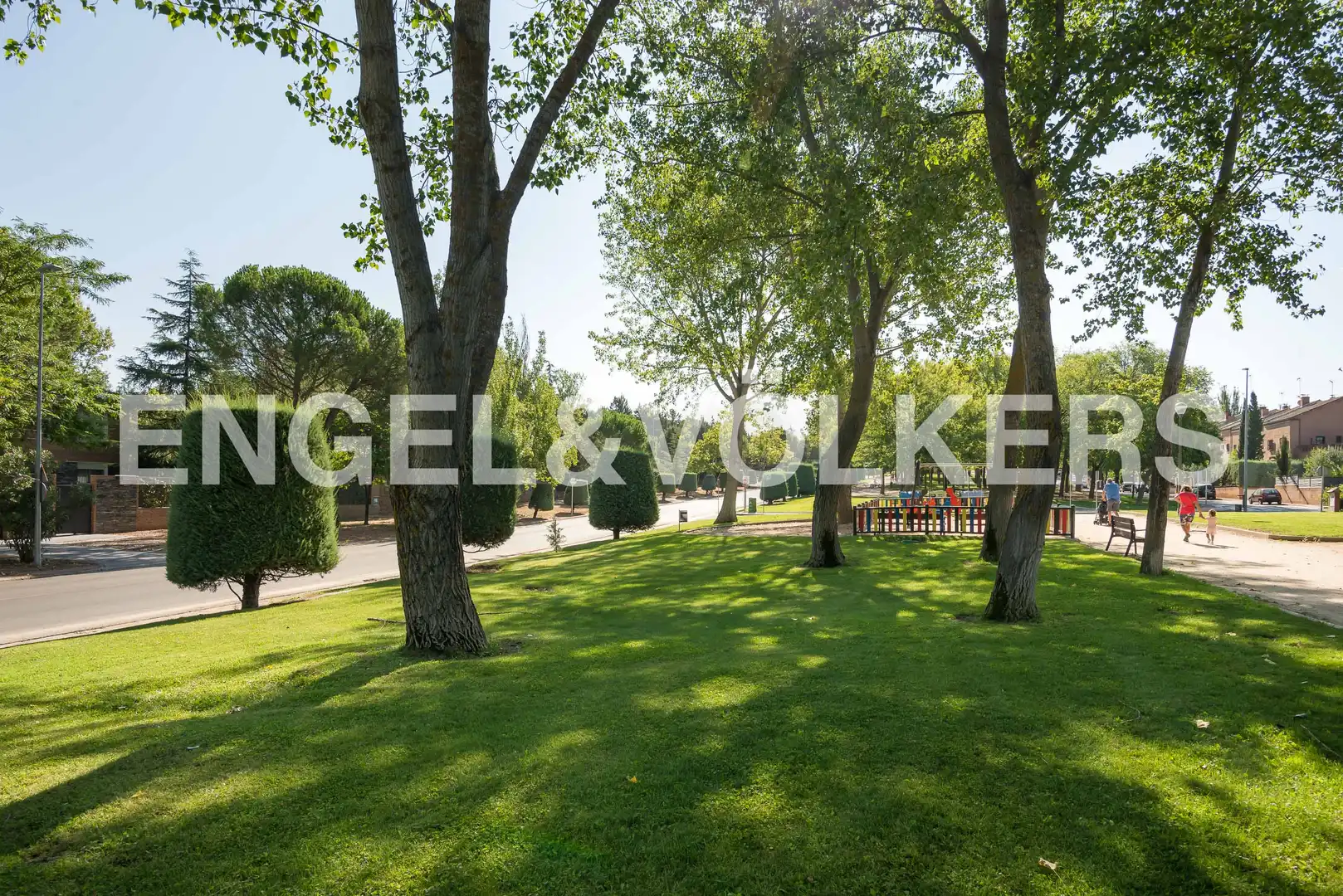 Jardín de Piso de alquiler en Las Rozas de Madrid con Aire acondicionado, Calefacción y Jardín privado