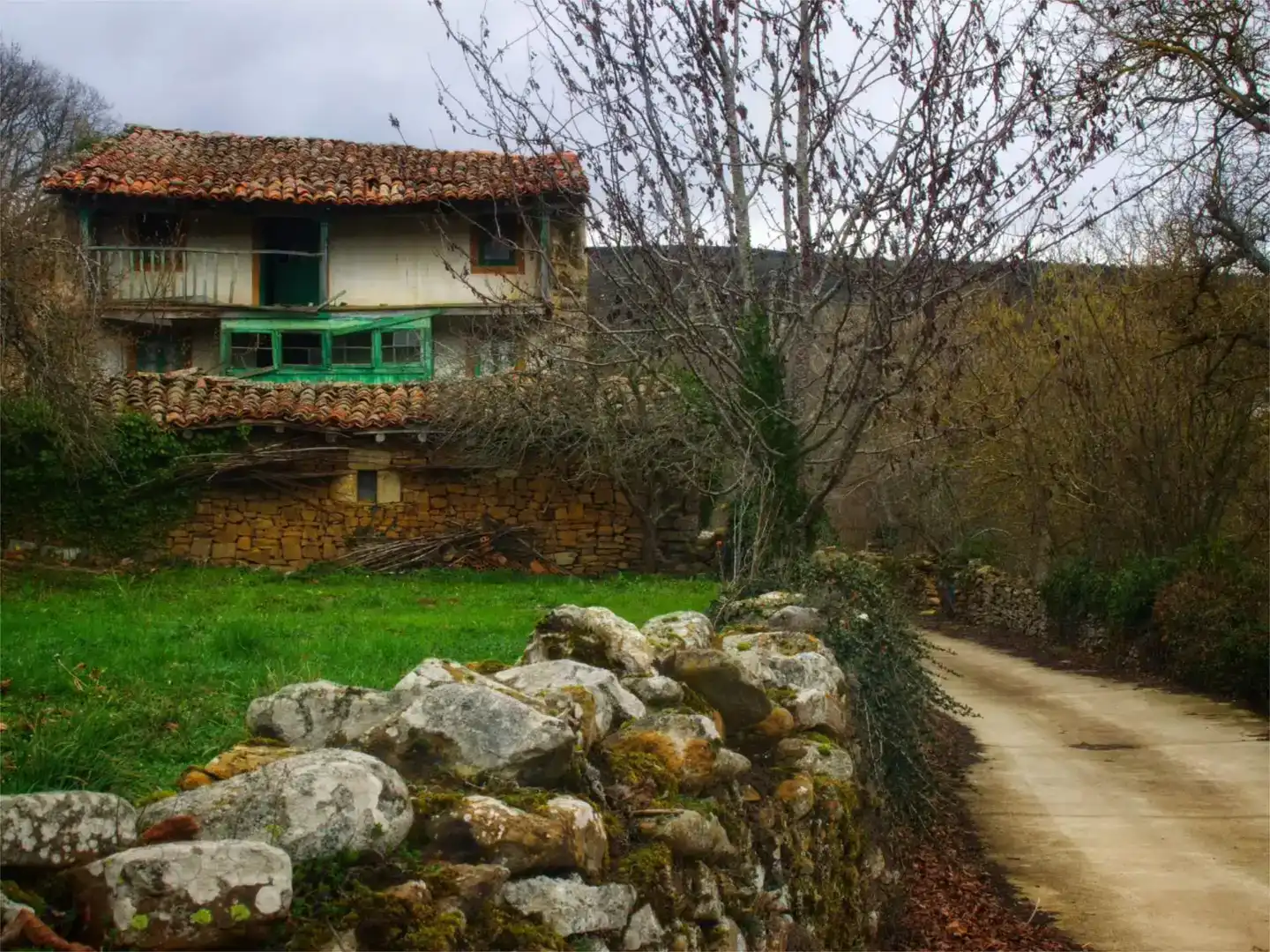 Vista exterior de Casa o chalet en venta en Merindad de Montija con Balcón