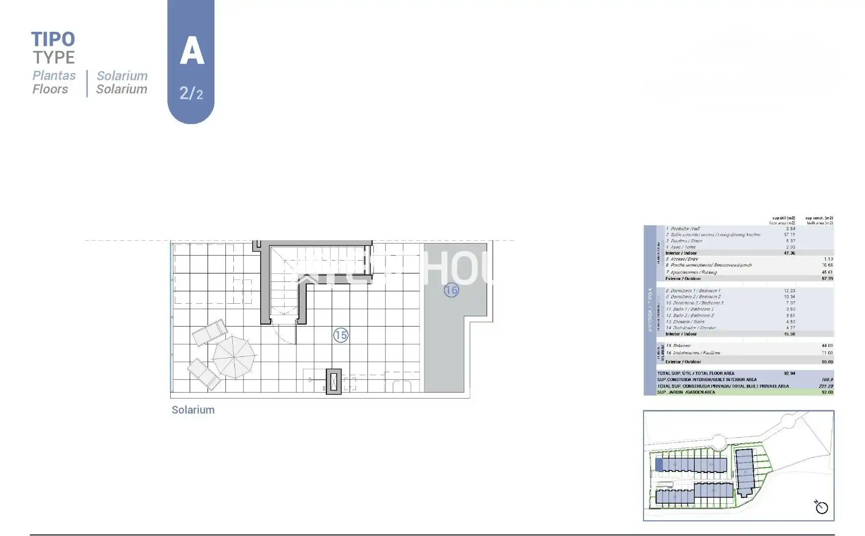 Bungalow con terraza en venta en Pueblo Español - Coveta Fumá, imagen 11