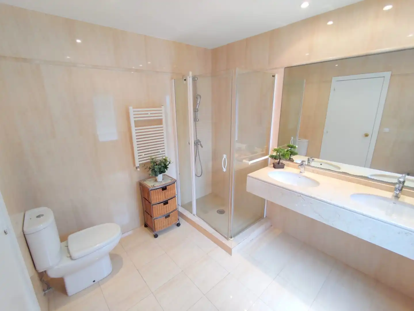 Badezimmer von Haus oder Chalet zur Miete in Puçol mit Heizung, Privatgarten und Terrasse