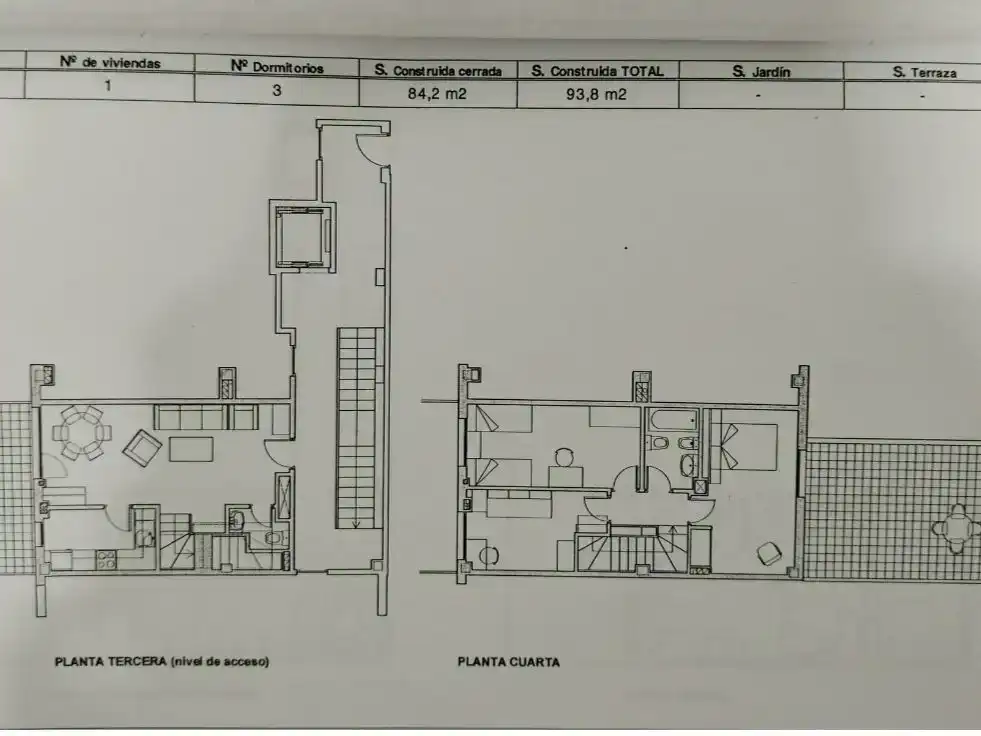 Àtic en venda en Garrucha amb Jardí privat, Traster i Piscina