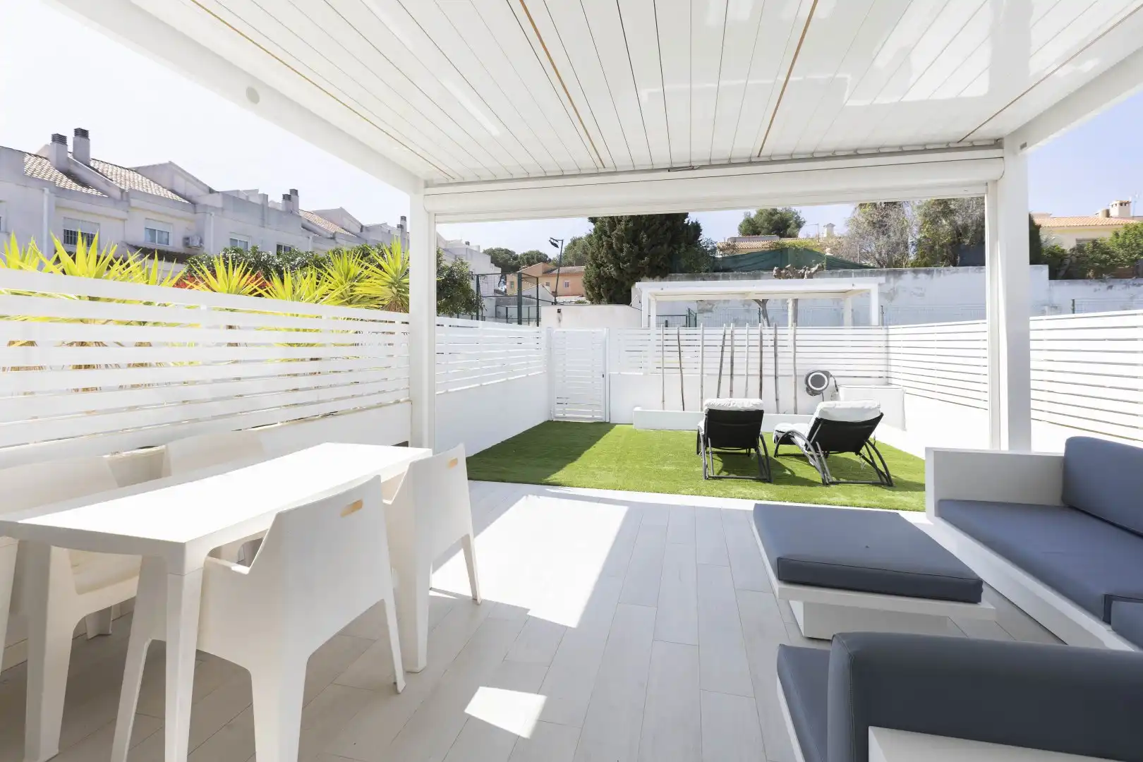 Terraza de Casa adosada en venta en San Antonio de Benagéber con Aire acondicionado, Calefacción y Terraza