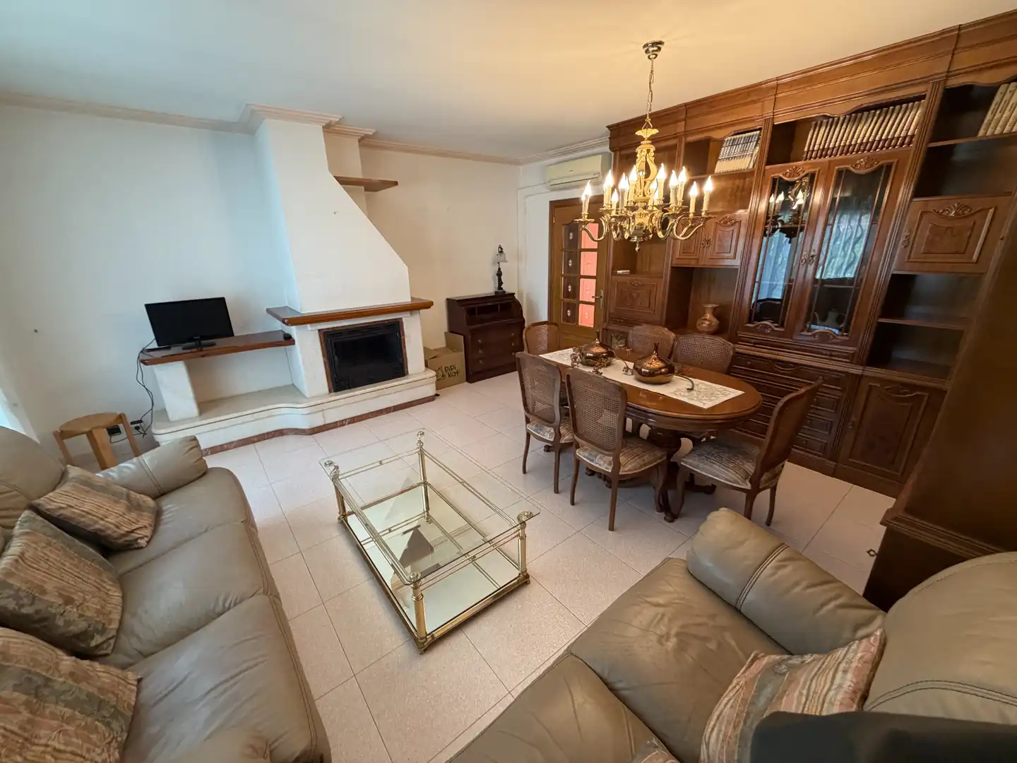 Living room of Houses for sale in Olot  with Heating and Terrace