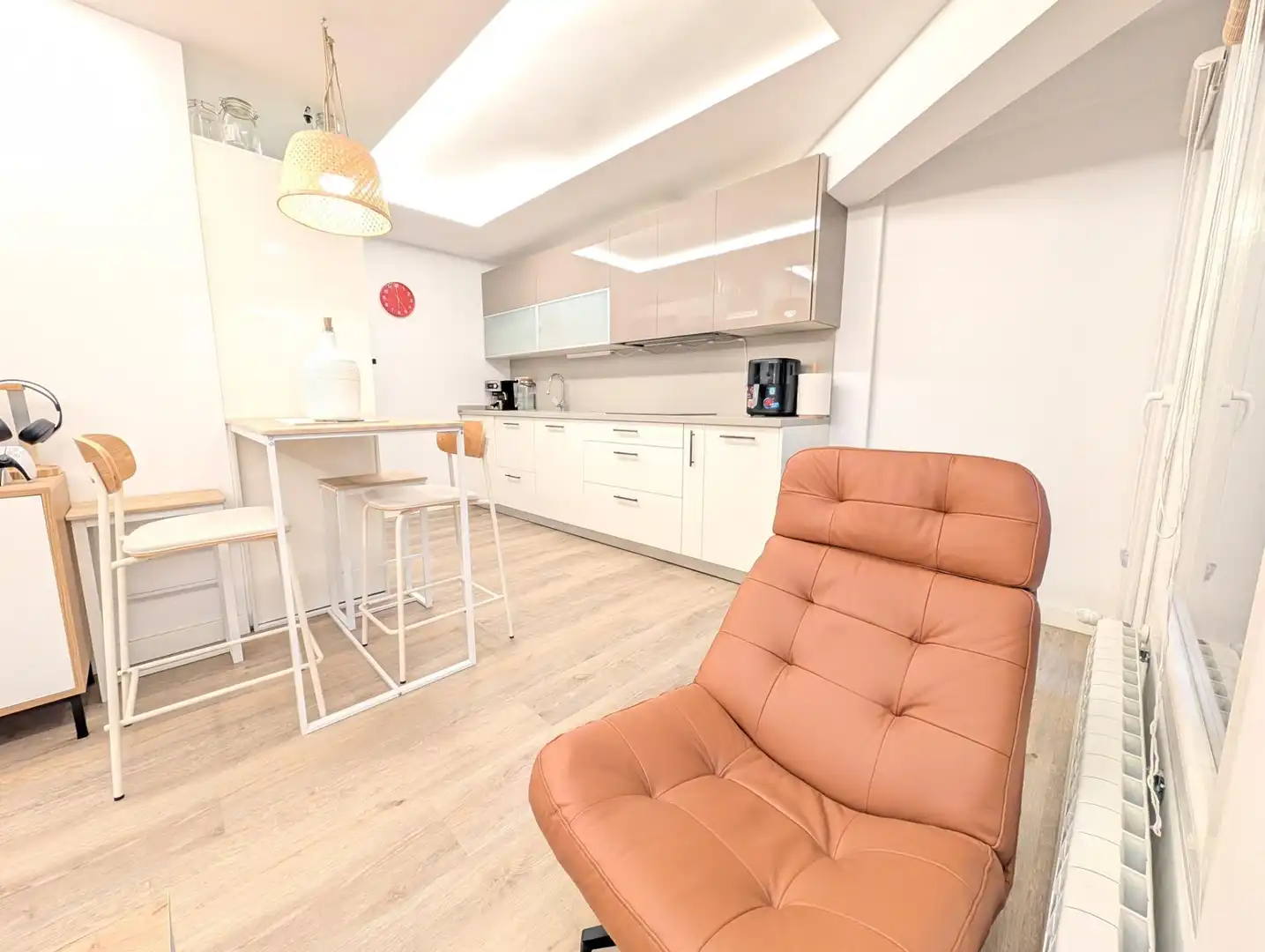 Cocina de Piso en venta en Oviedo  con Calefacción, Parquet y Terraza