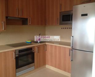 Kitchen of Flat to rent in Santiago de Compostela   with Furnished