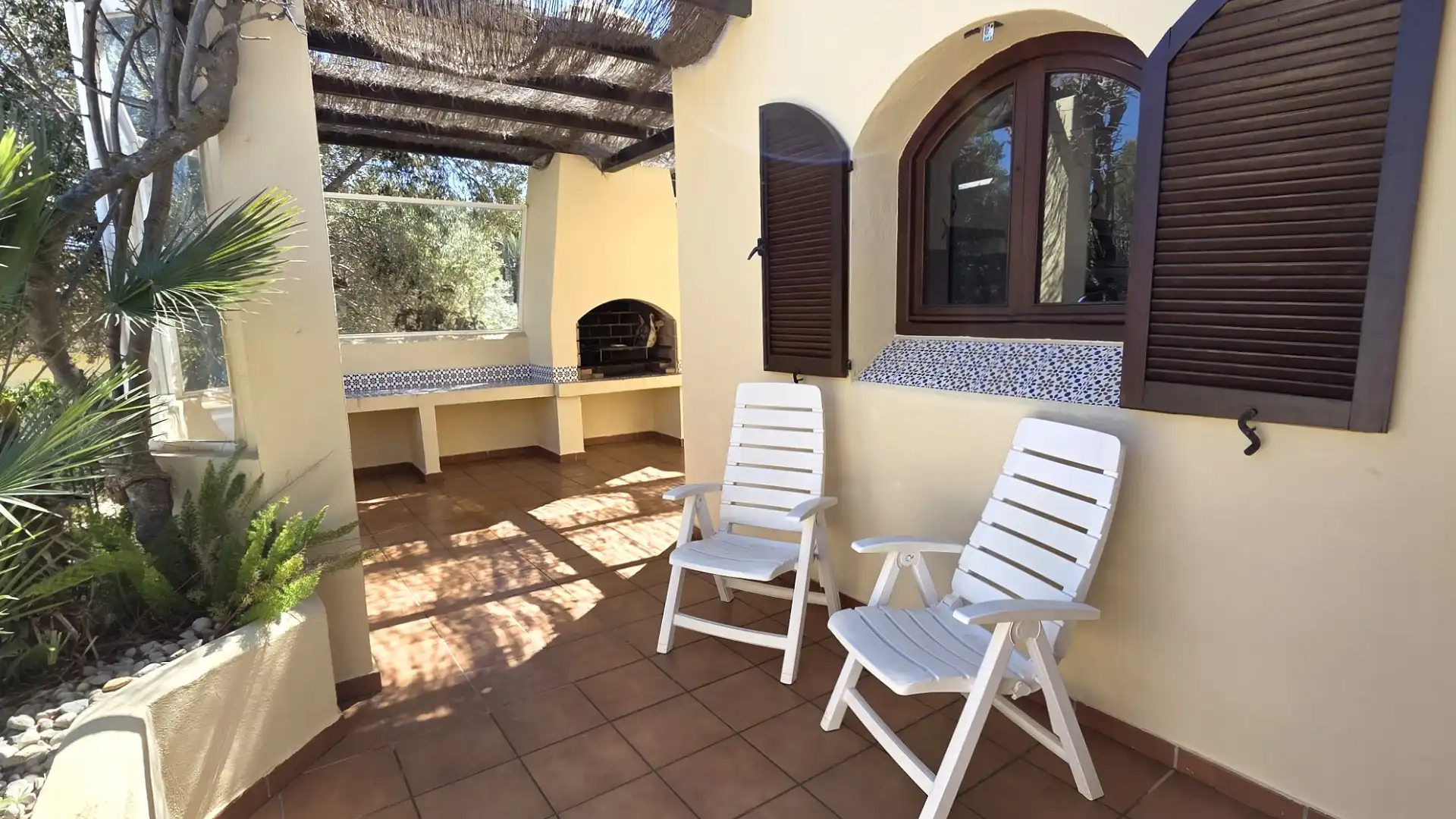 Terraza de Casa o chalet en venta en Cartagena con Aire acondicionado, Jardín privado y Terraza