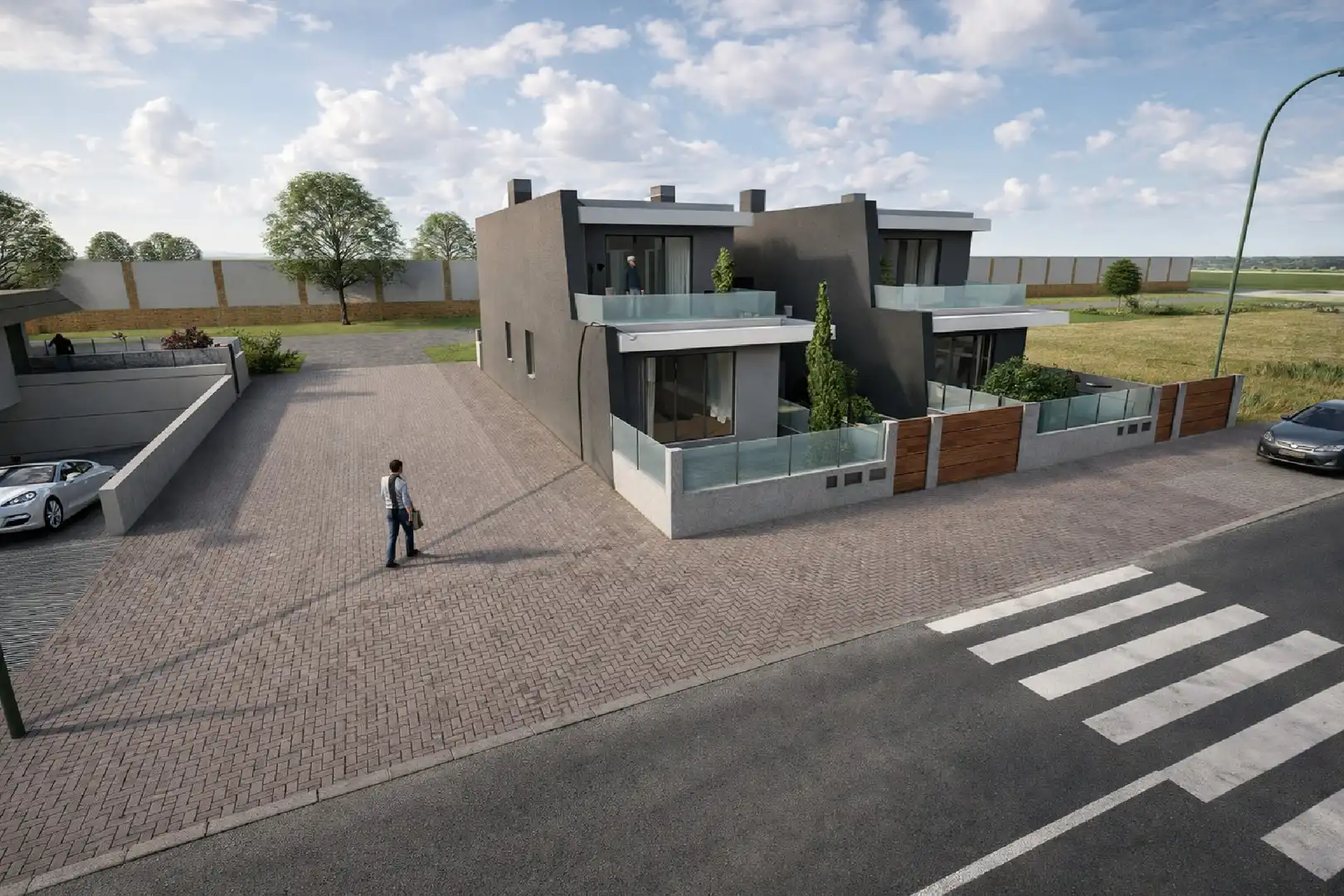 Vista exterior de Casa o chalet en venta en Palencia con Calefacción, Jardín privado y Terraza