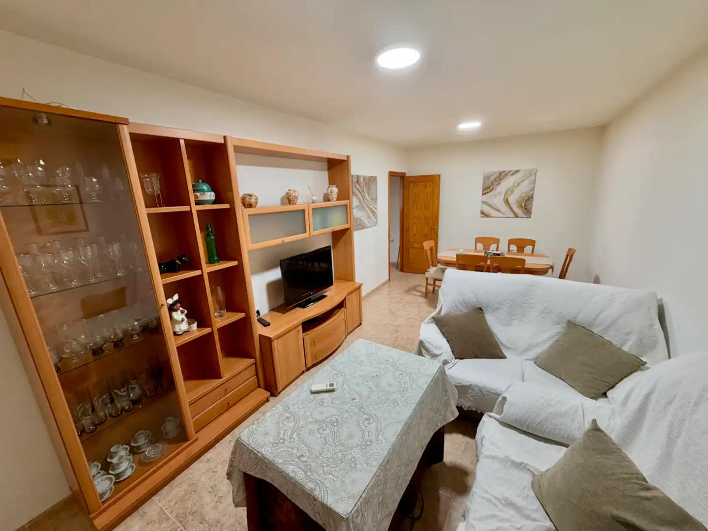 Living room of Flat for rent in Berja  with Air Conditioner, Heating and Furnished