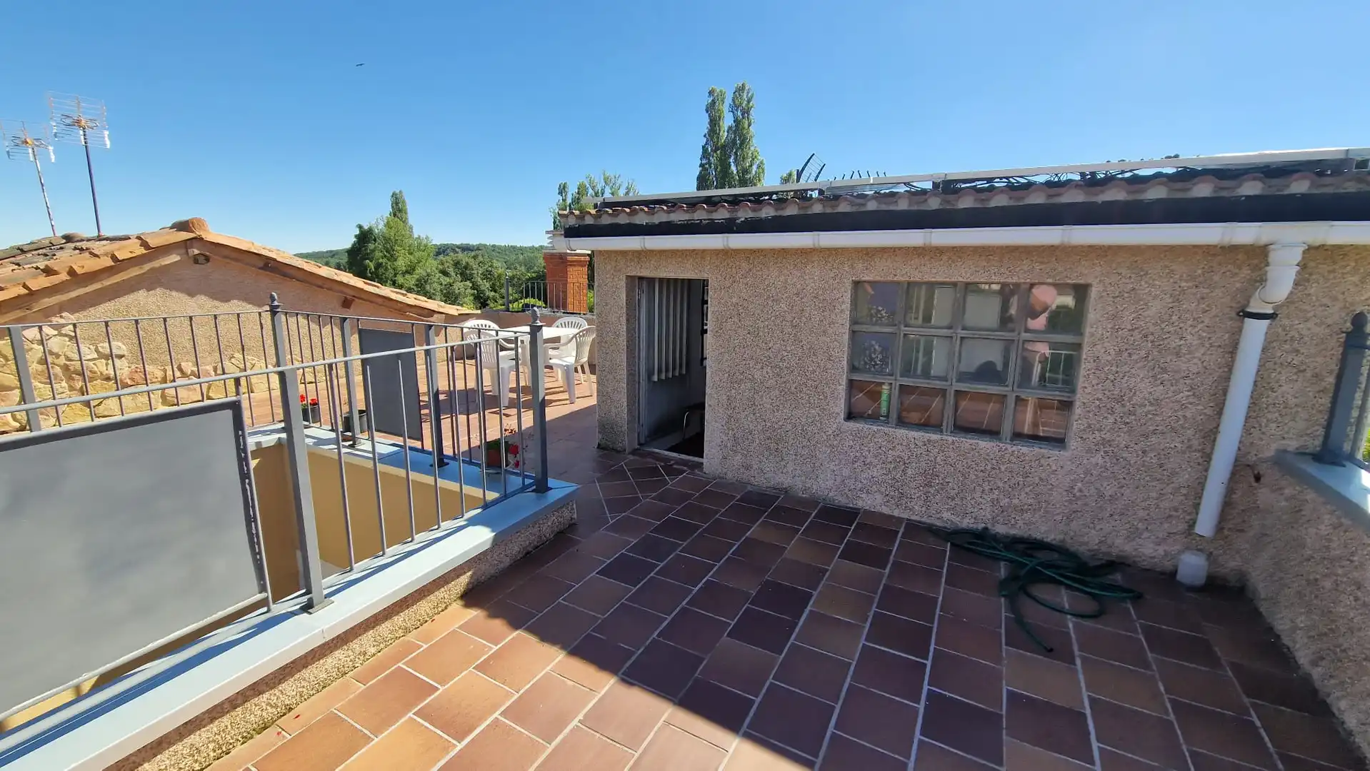 Terraza de Casa o chalet en venta en Mantinos con Calefacción, Parquet y Terraza