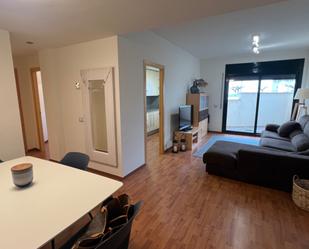 Sala d'estar de Apartament en venda en Palamós amb Aire condicionat, Parquet i Terrassa