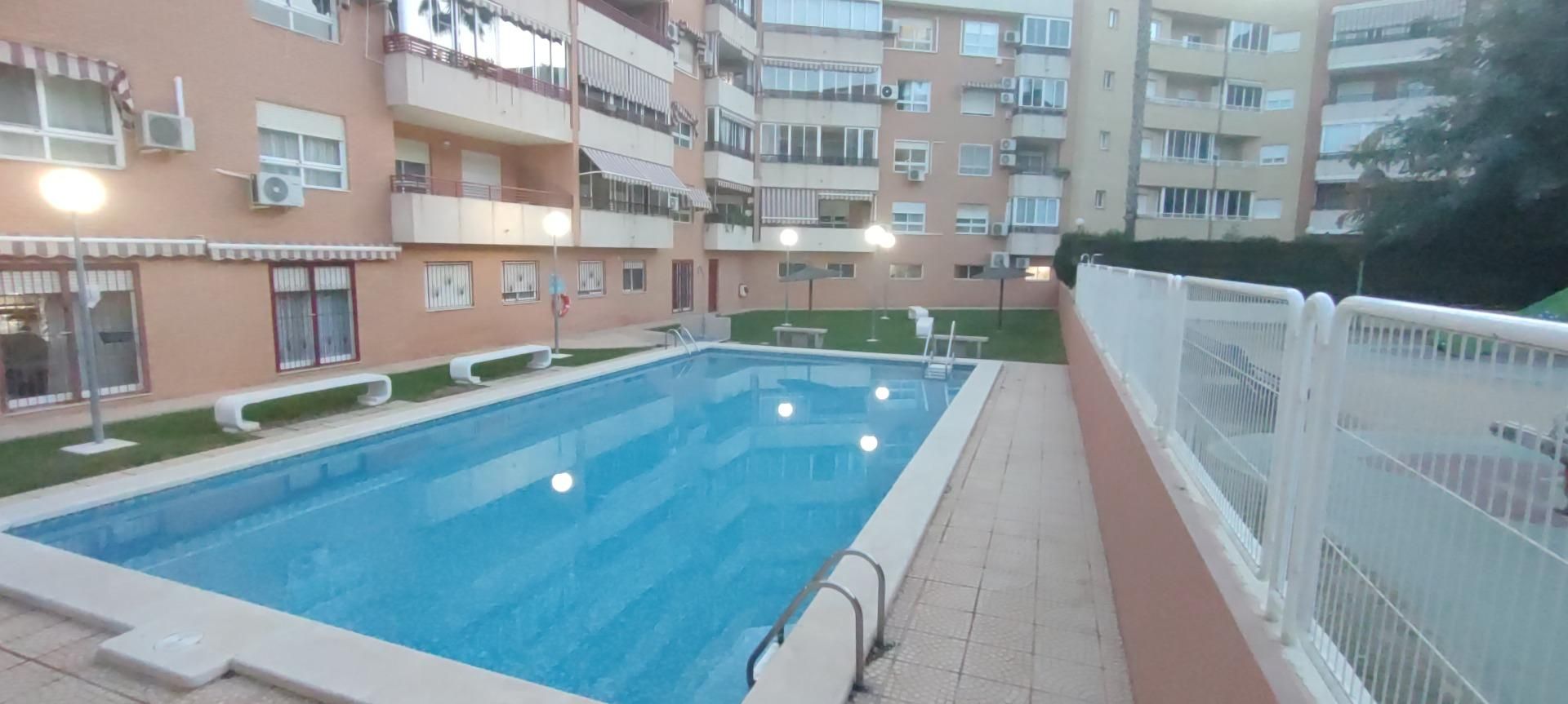 Swimming pool of Flat for sale in San Vicente del Raspeig / Sant Vicent del Raspeig  with Air Conditioner, Furnished and Balcony