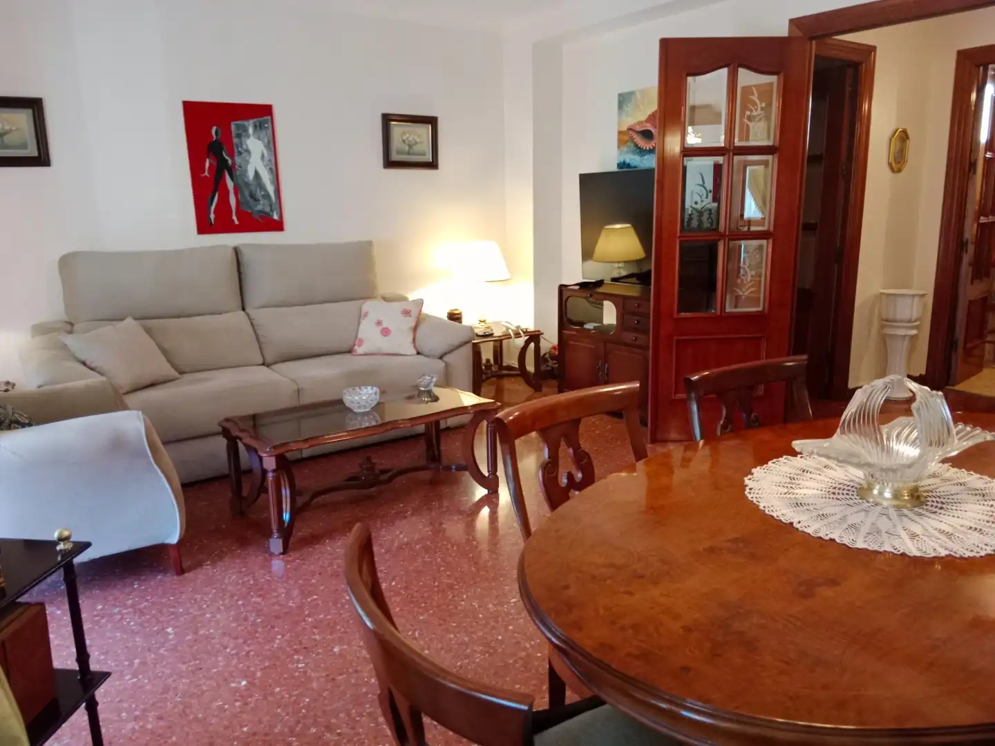 Sala de estar de Piso en venta en Rincón de la Victoria con Aire acondicionado, Terraza y Piscina comunitaria