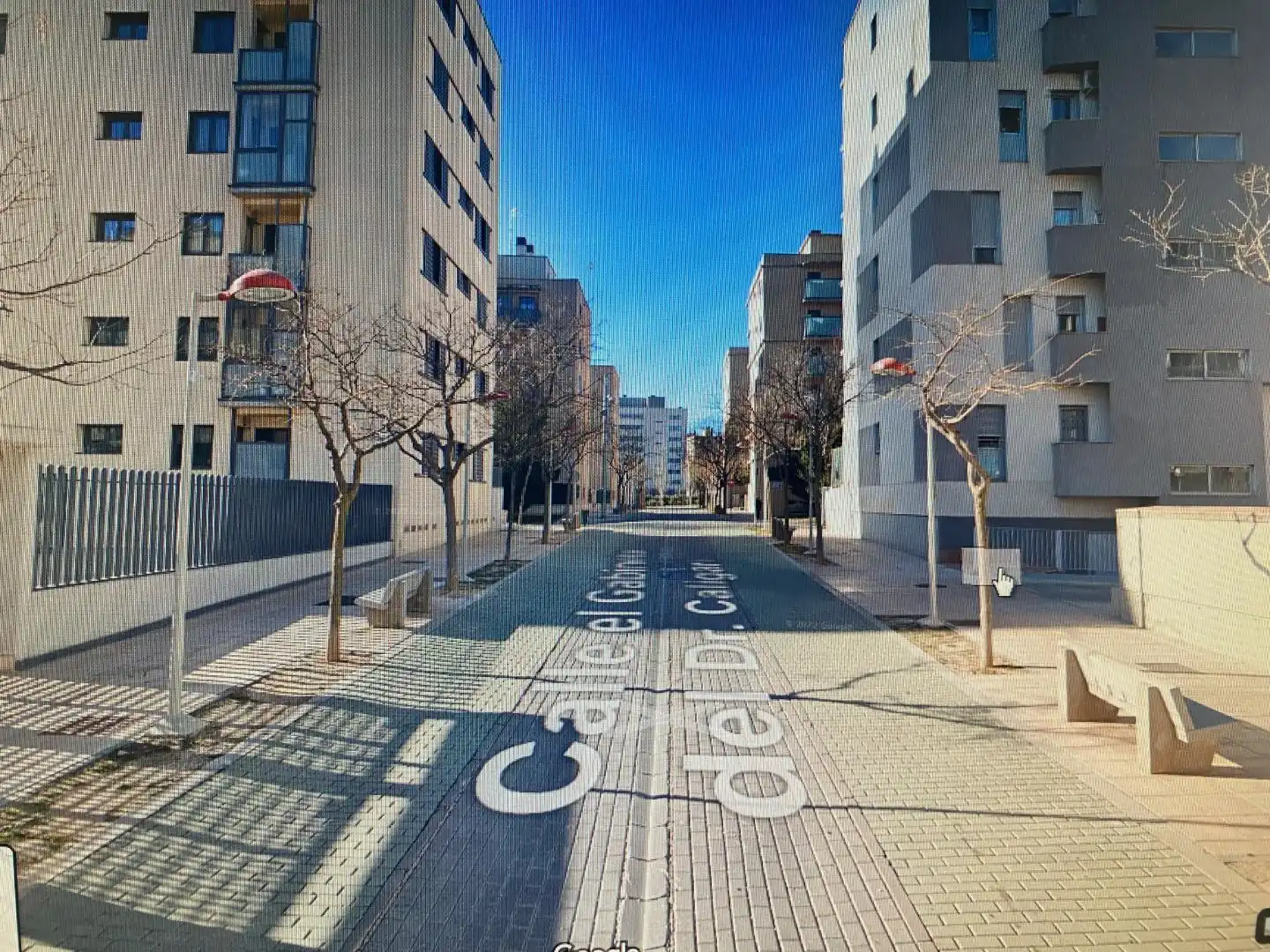 Vista exterior de Garatge en venda en Zaragoza