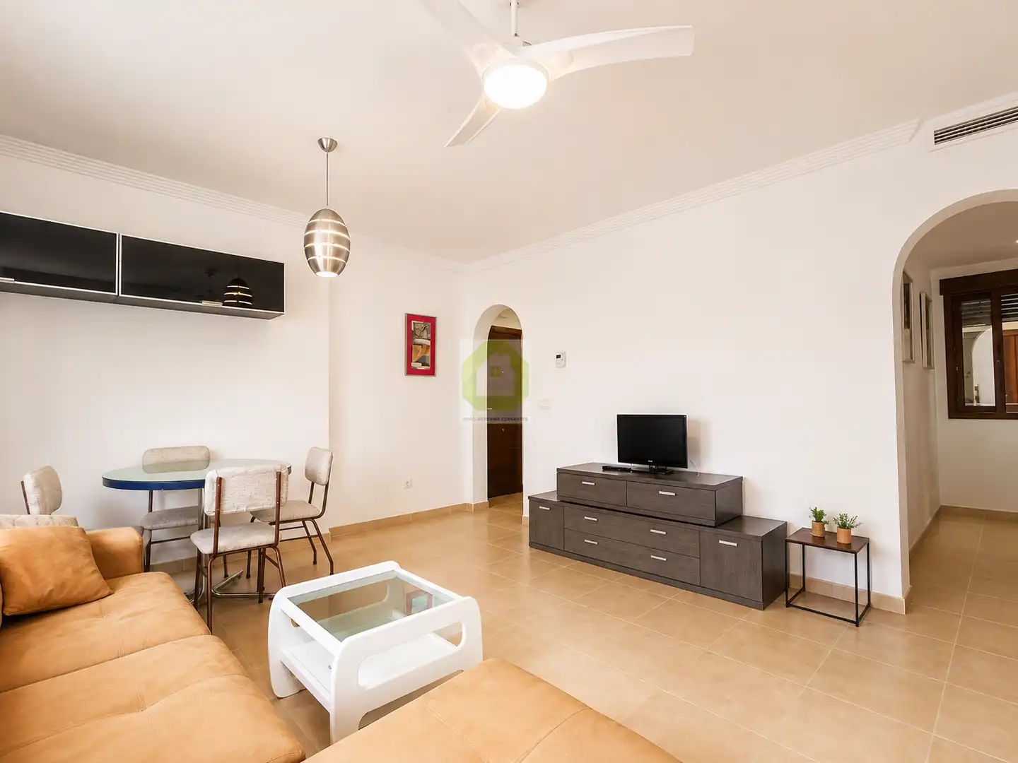 Living room of Flat for rent in Monachil  with Air Conditioner and Terrace