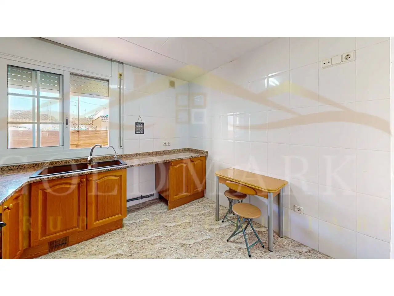 Kitchen of Flat for sale in Cubelles  with Air Conditioner, Heating and Terrace