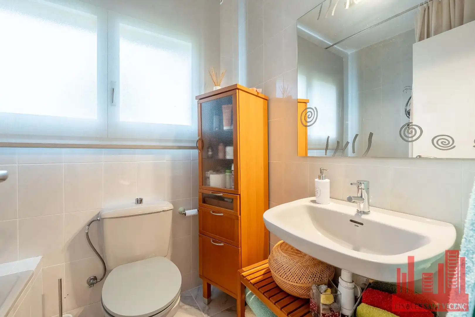 Baño de Casa o chalet en venta en Vallirana con Aire acondicionado, Calefacción y Piscina