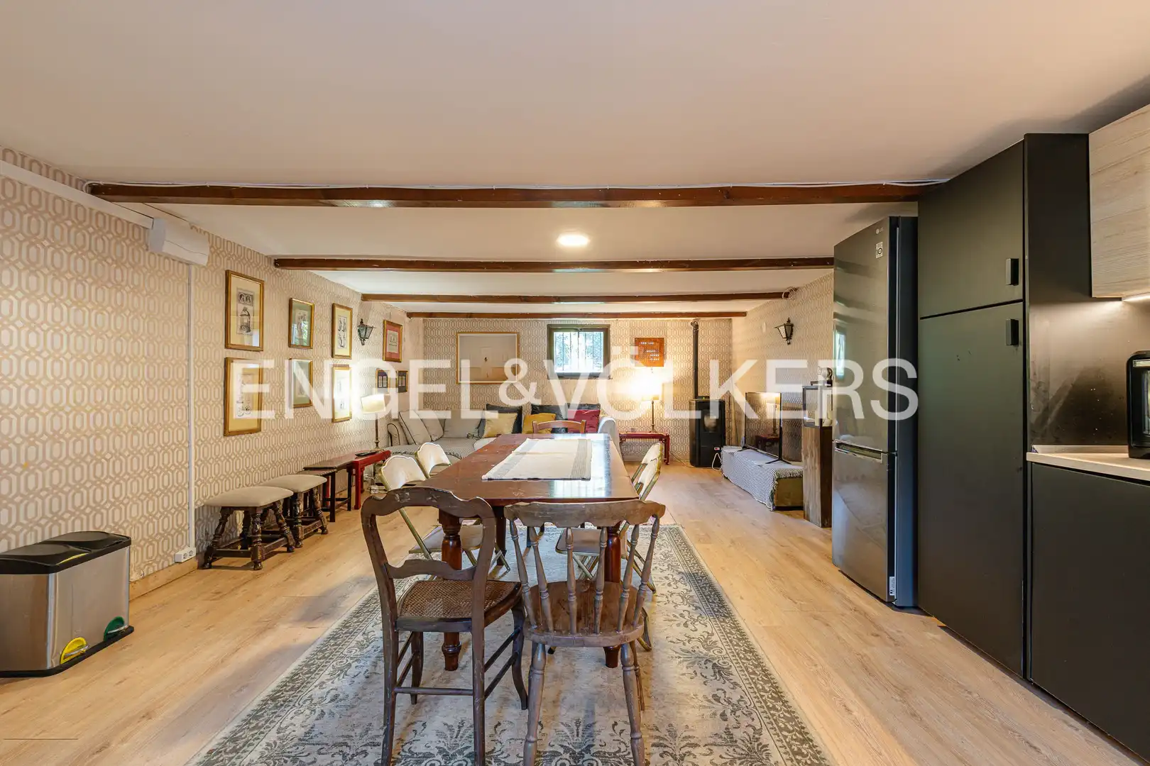 Dining room of Detached homes for sale in El Escorial  with Heating, Private garden and Terrace