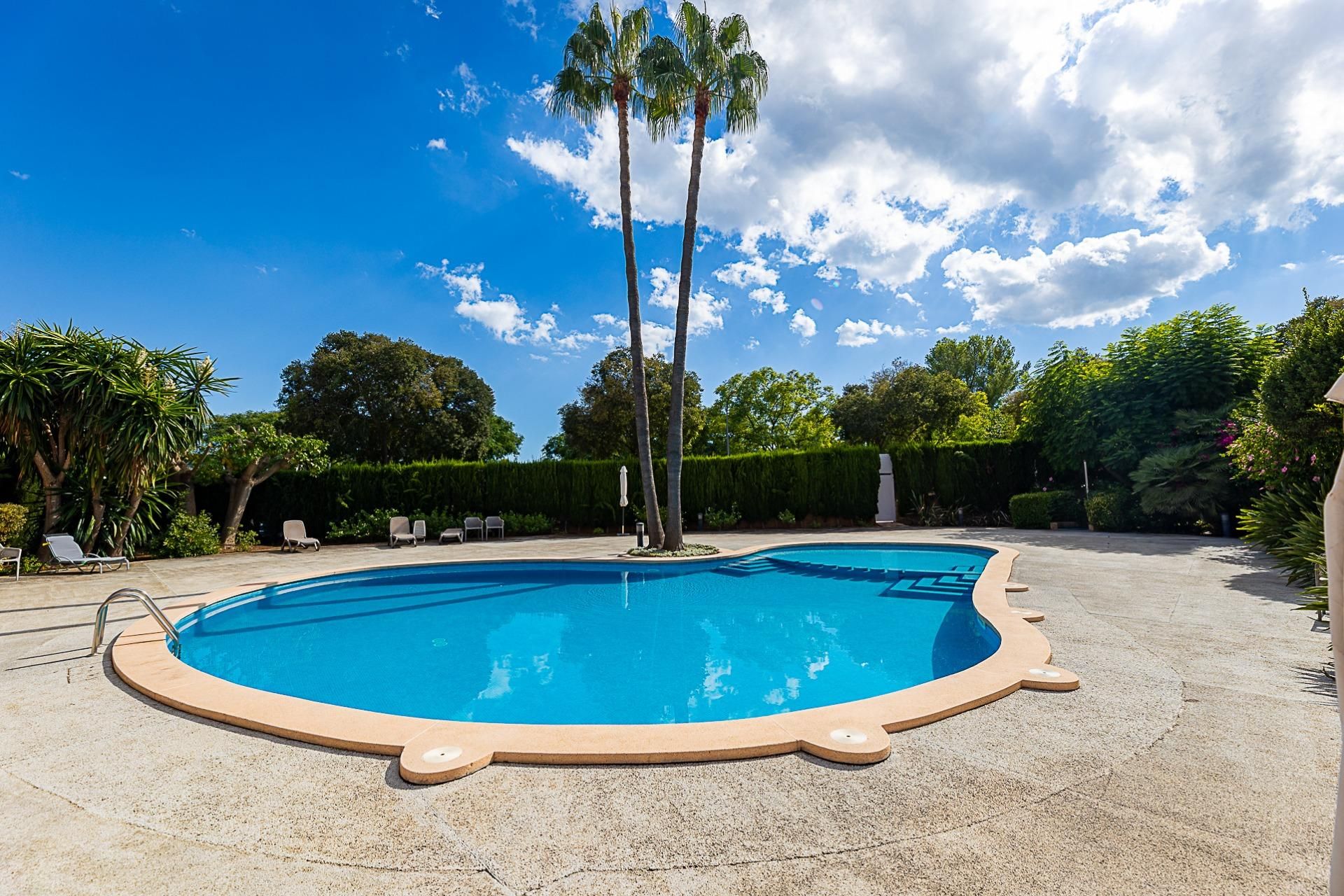Piscina de Piso en venta en  Palma de Mallorca con Aire acondicionado, Jardín privado y Terraza