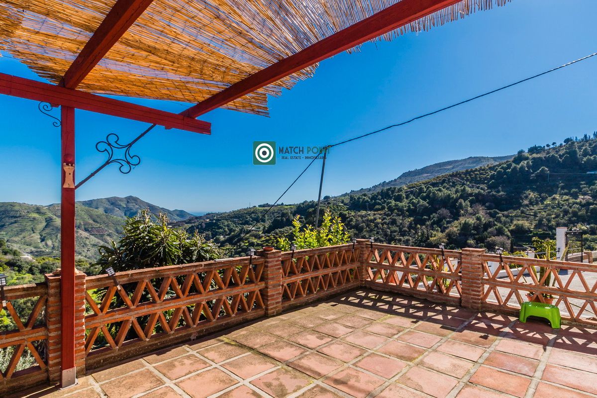 Terrace of Country homes for sale in Almuñécar  with Furnished