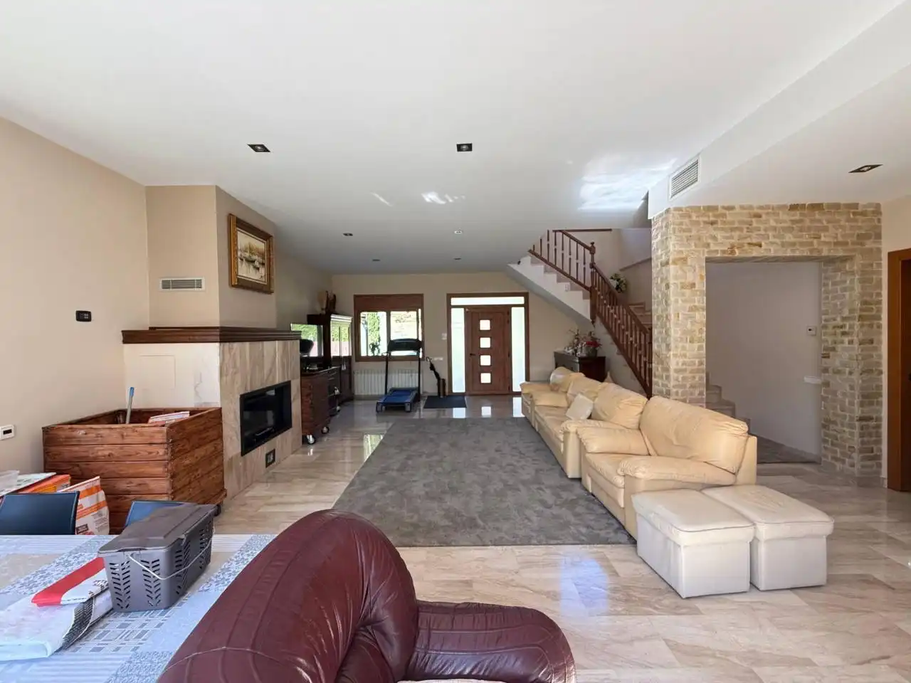 Living room of Houses for sale in Matadepera  with Heating and Private garden