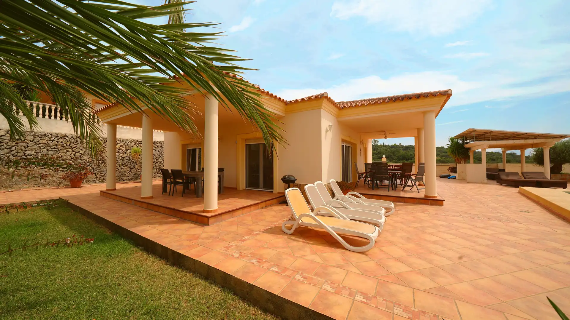 Terrassa de Finca rústica en venda en Moravit - Cap Blanc