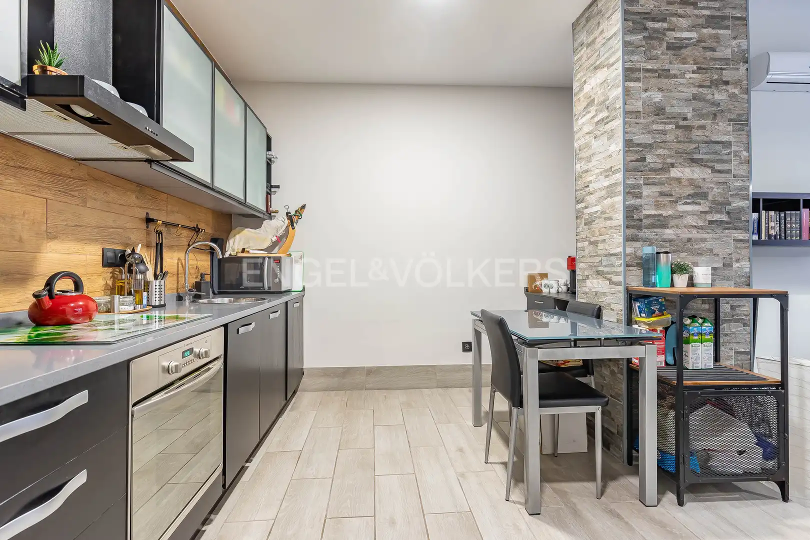 Küche von Maisonette zur Miete in Madrid mit Klimaanlage, Heizung und Möbliert