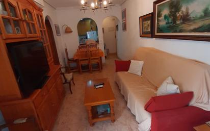 Living room of Flat for sale in Torrevieja  with Air Conditioner, Terrace and Furnished