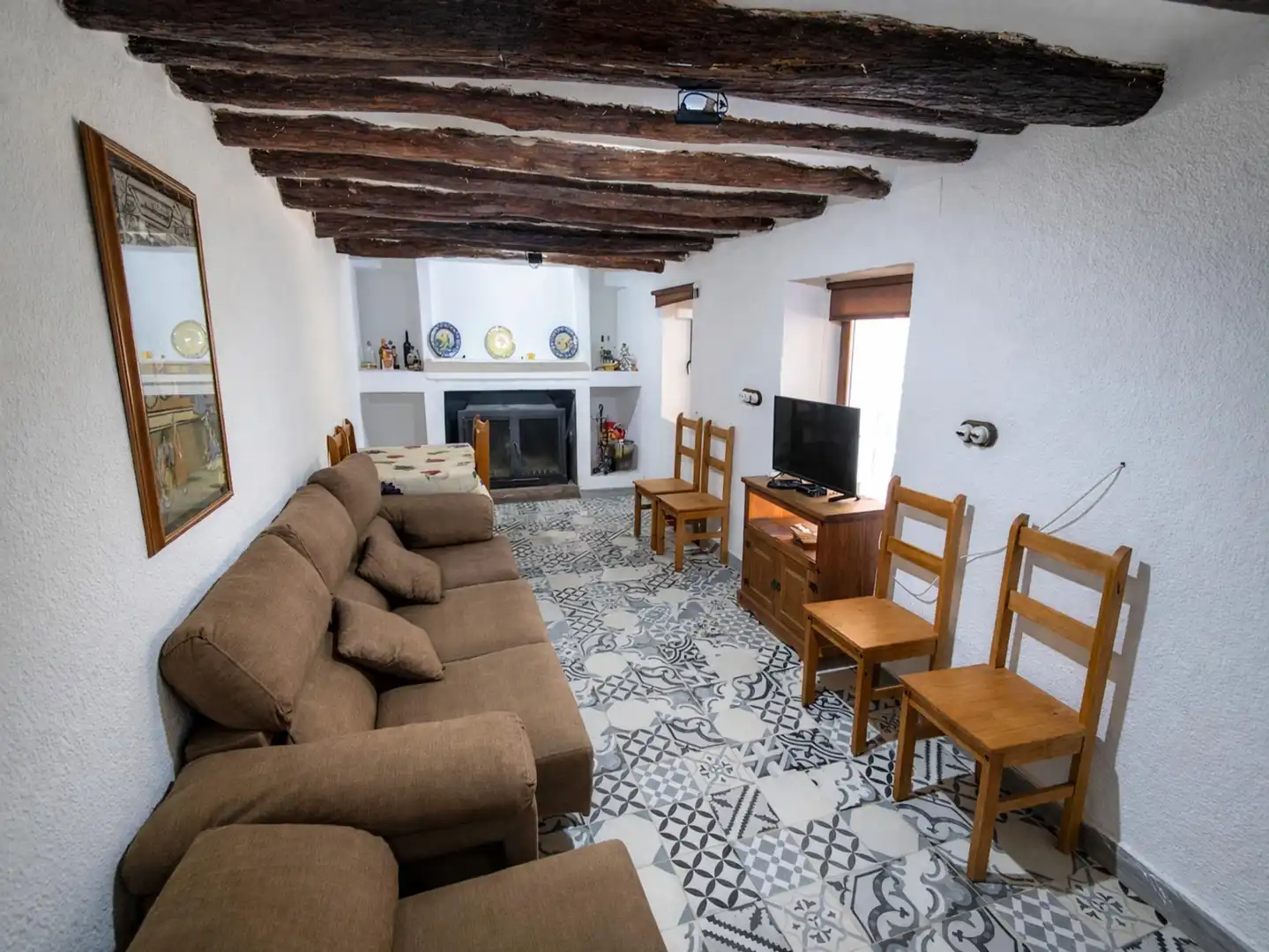 Sala de estar de Finca rústica en venta en Sierro