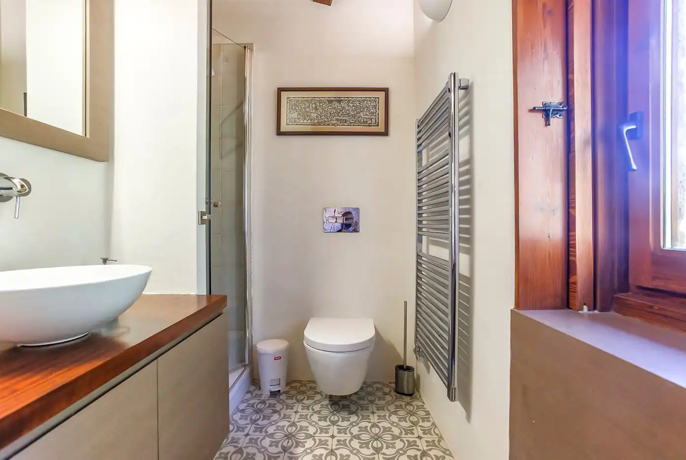 Bathroom of Country homes for sale in Montagut i Oix  with Private garden, Terrace and Swimming Pool