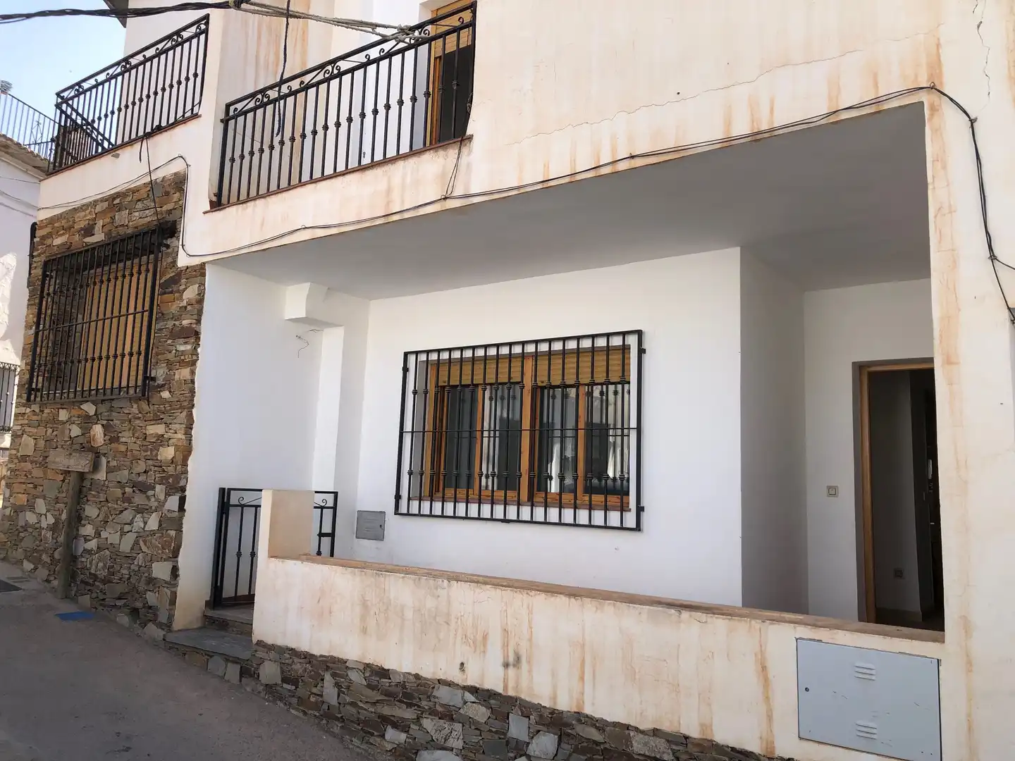 Vista exterior de Casa adosada en venta en Nevada con Terraza y Trastero