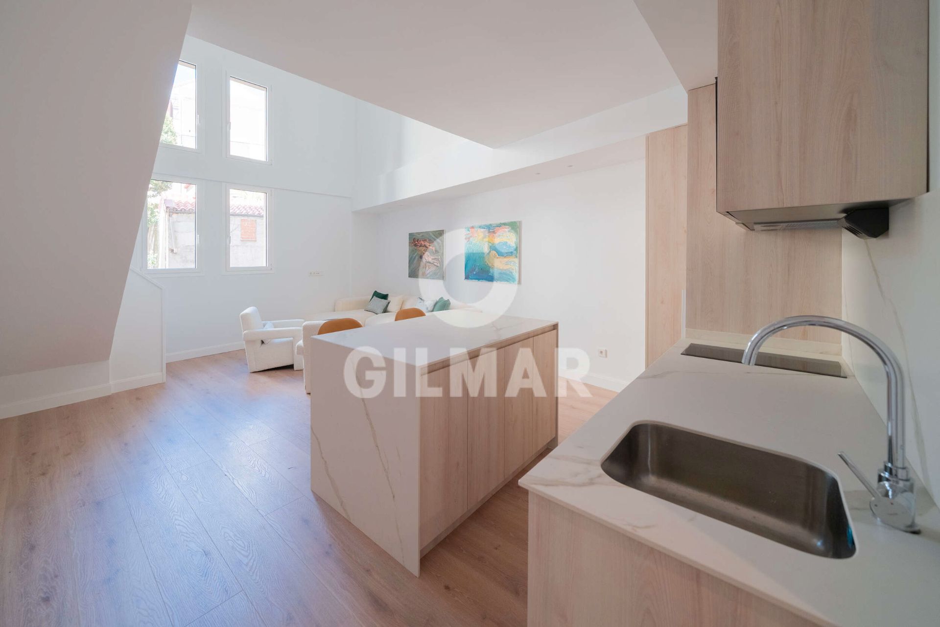 Bedroom of Duplex for sale in  Madrid Capital  with Air Conditioner, Heating and Furnished