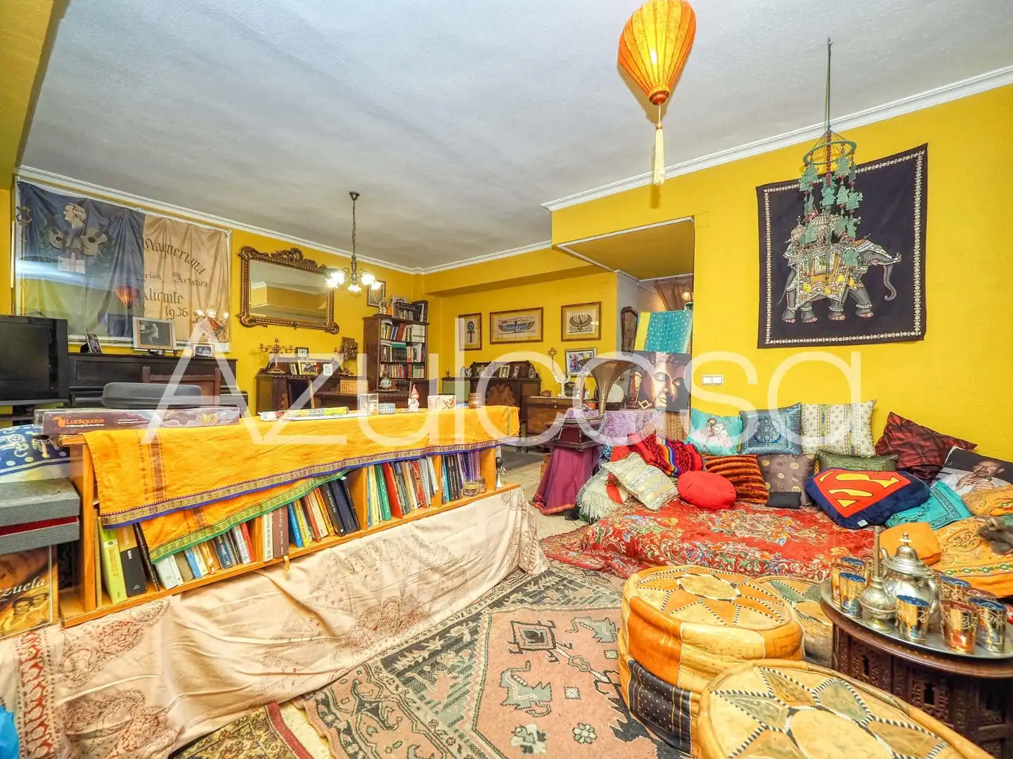Sala de estar de Piso en venta en Alicante / Alacant con Aire acondicionado