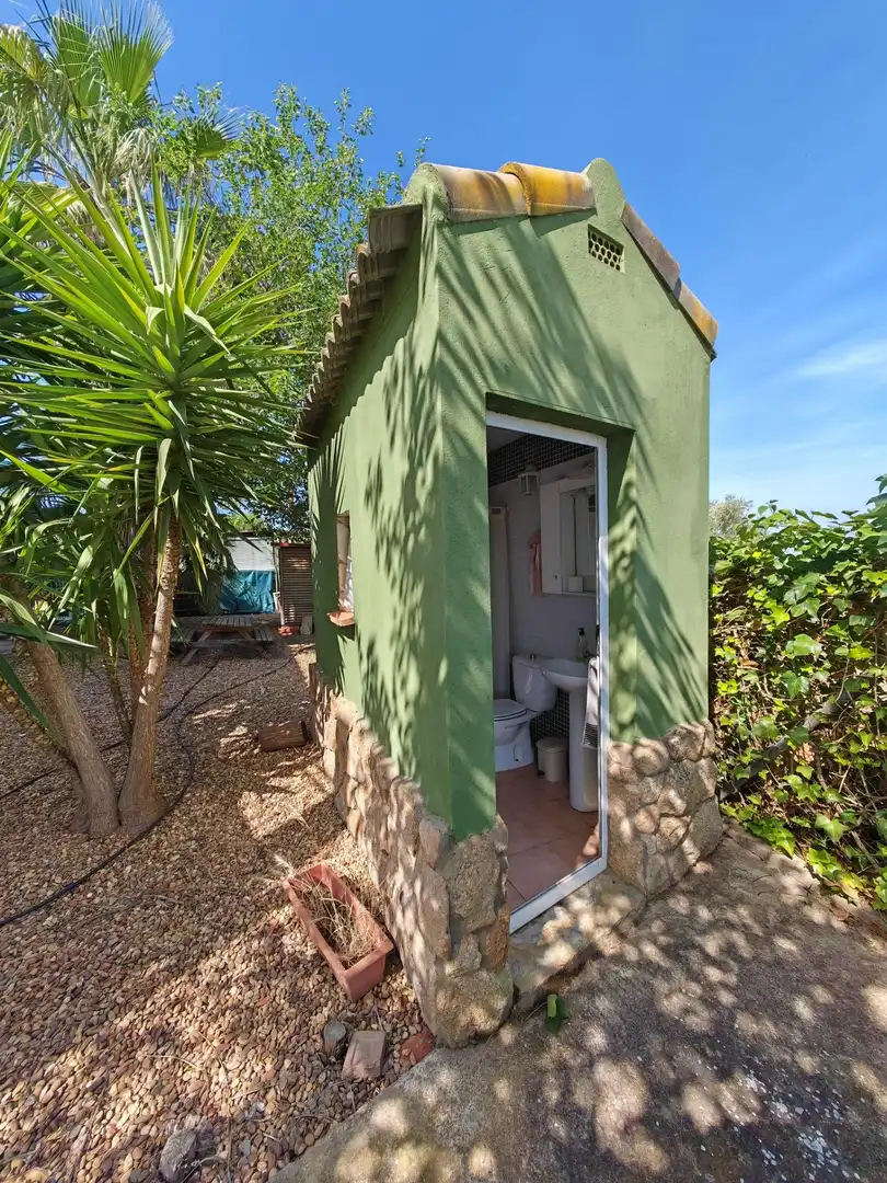 Vista exterior de Casa o chalet en venta en Guareña con Terraza y Piscina