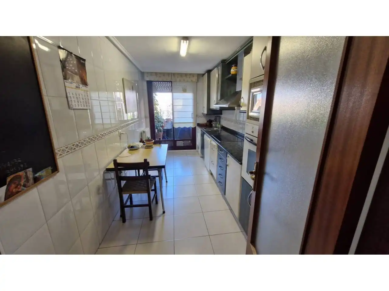 Kitchen of Flat for sale in Lardero  with Heating, Parquet flooring and Terrace