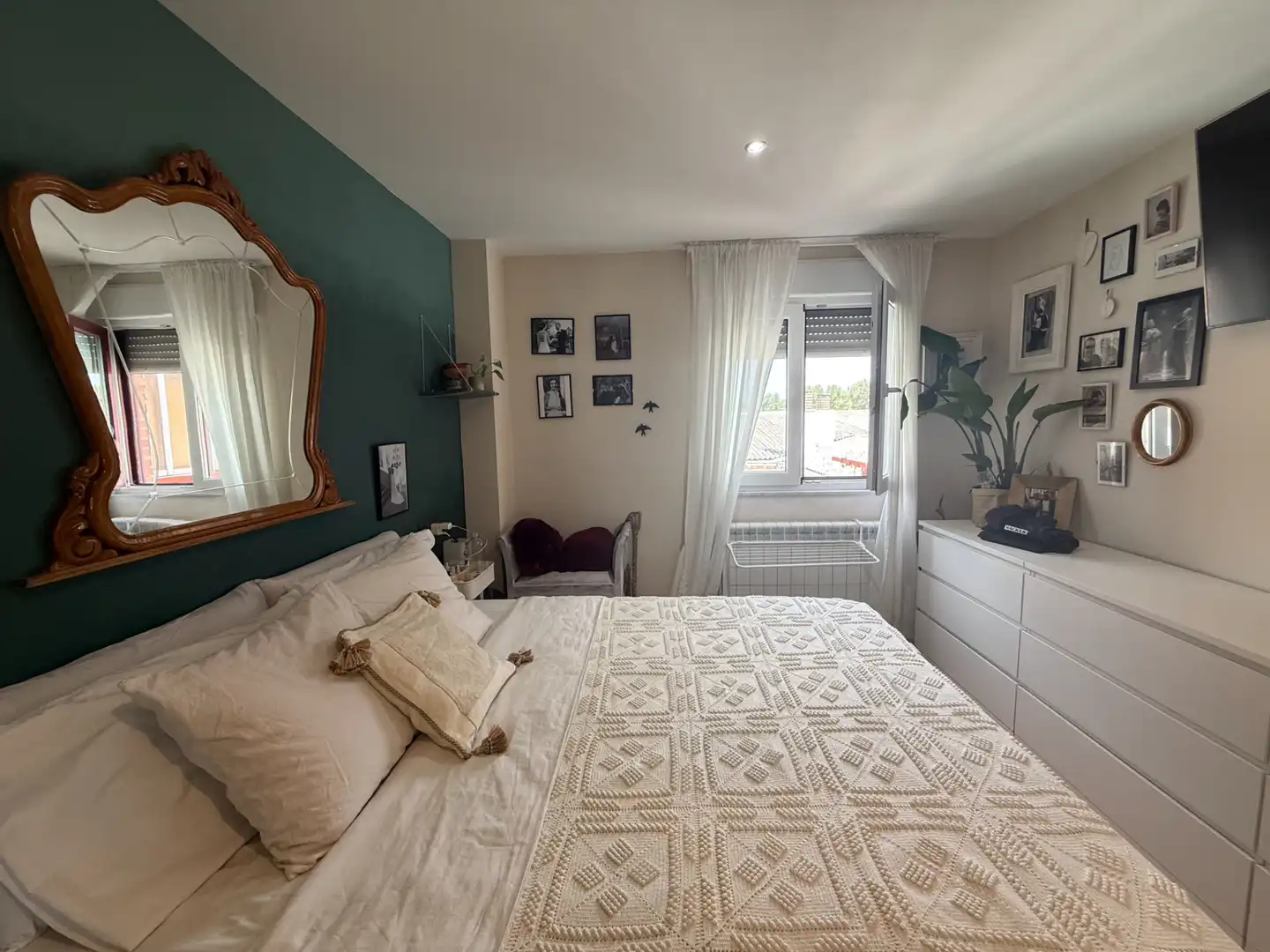 Schlafzimmer von Wohnung zum Verkauf in León Capital  mit Heizung, Parkett und Möbliert