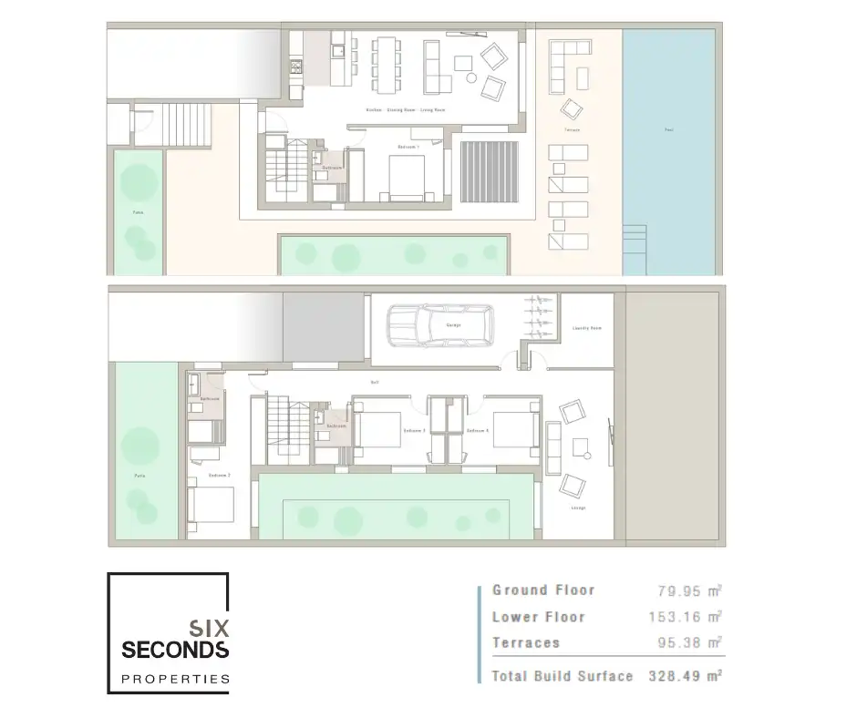Reihenhaus mit Pool zum Verkauf in Ciudad Quesada, imagen 2