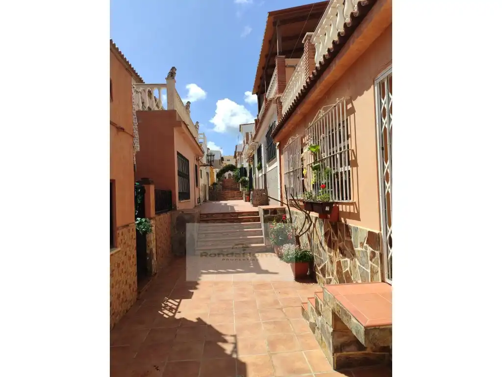 Vista exterior de Casa o xalet de lloguer en Mijas