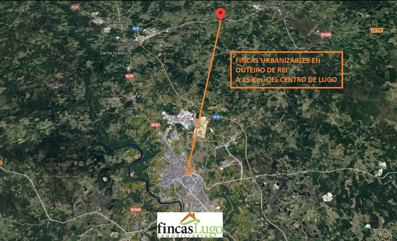 Terreno residenziale in vendita a Outeiro de Rei, imagen 2