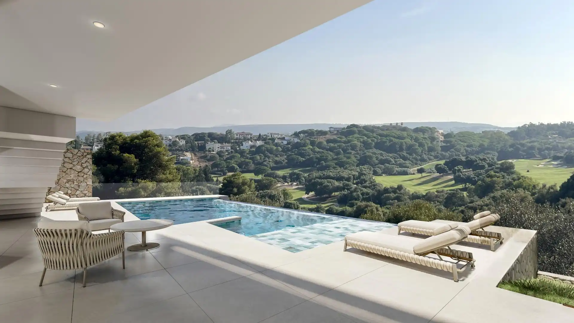 Terraza de Casa o chalet en venta en Sotogrande con Aire acondicionado, Jardín privado y Piscina
