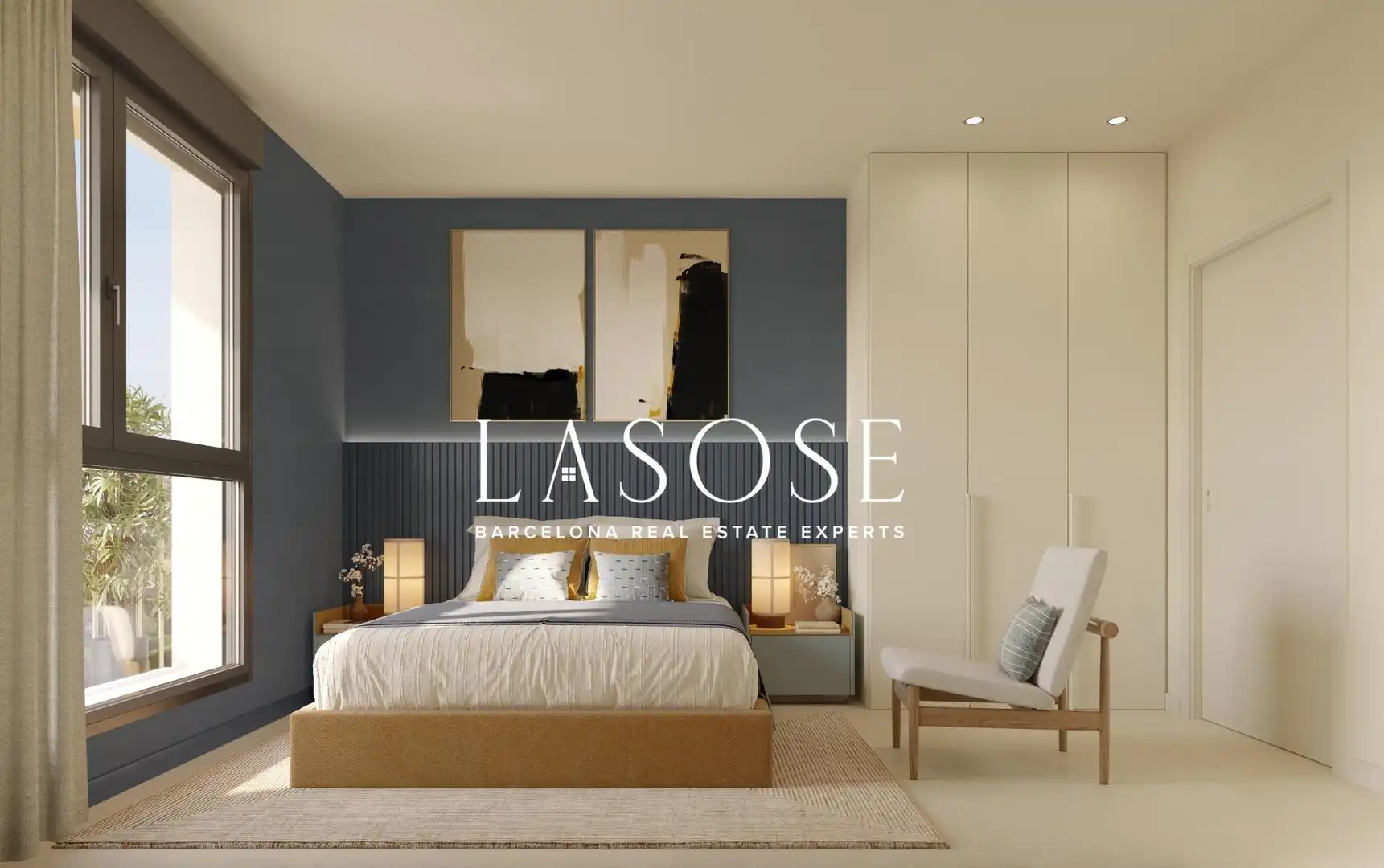 Habitación de Piso en venta en Barcelona con Aire acondicionado, Jardín privado y Balcón