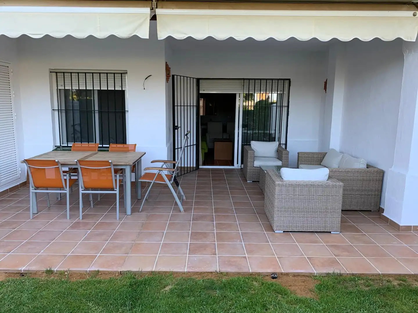 Terrace of Apartments for rent in Rota  with Private garden, Furnished and Oven