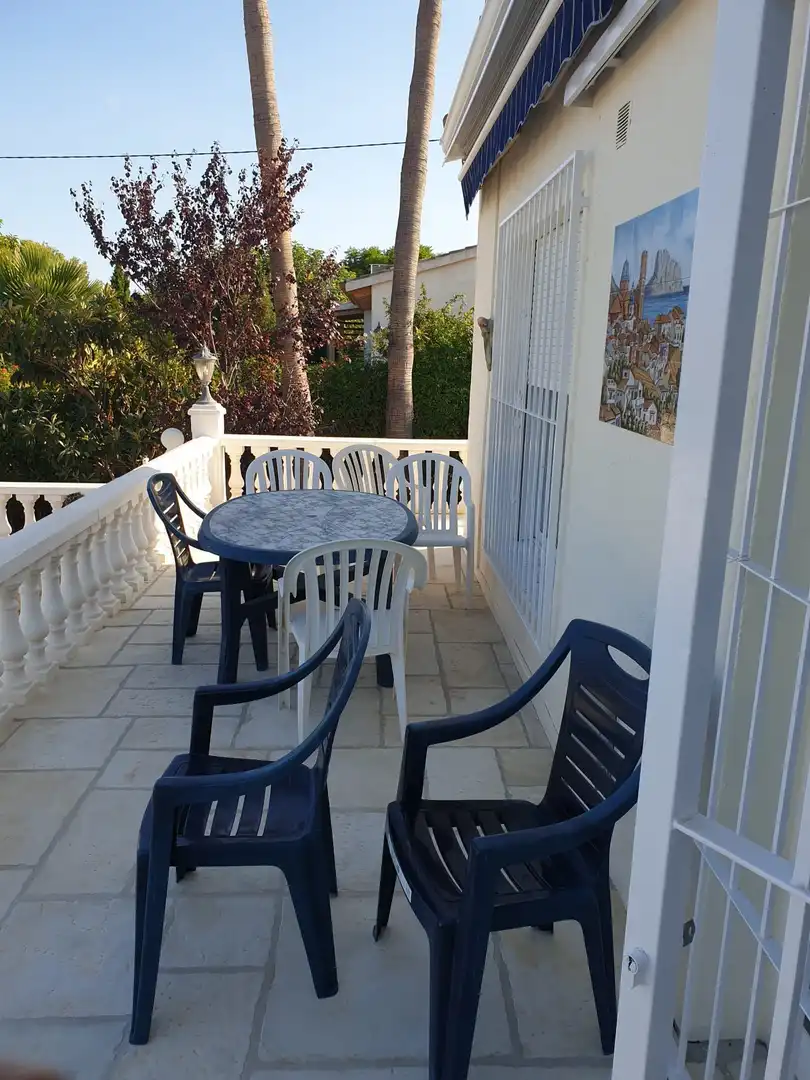 Terrasse von Haus oder Chalet zum Verkauf in L'Alfàs del Pi mit Klimaanlage, Privatgarten und Terrasse